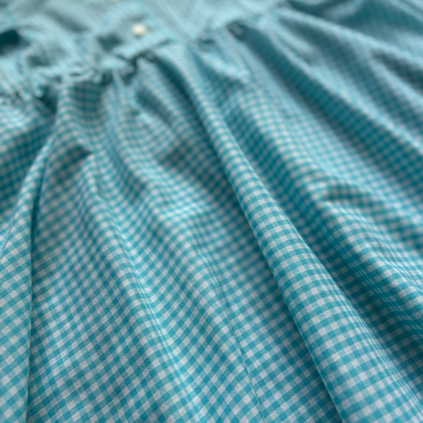 Vintage Western Women’s Avon Fashions Prairie Gingham Dress