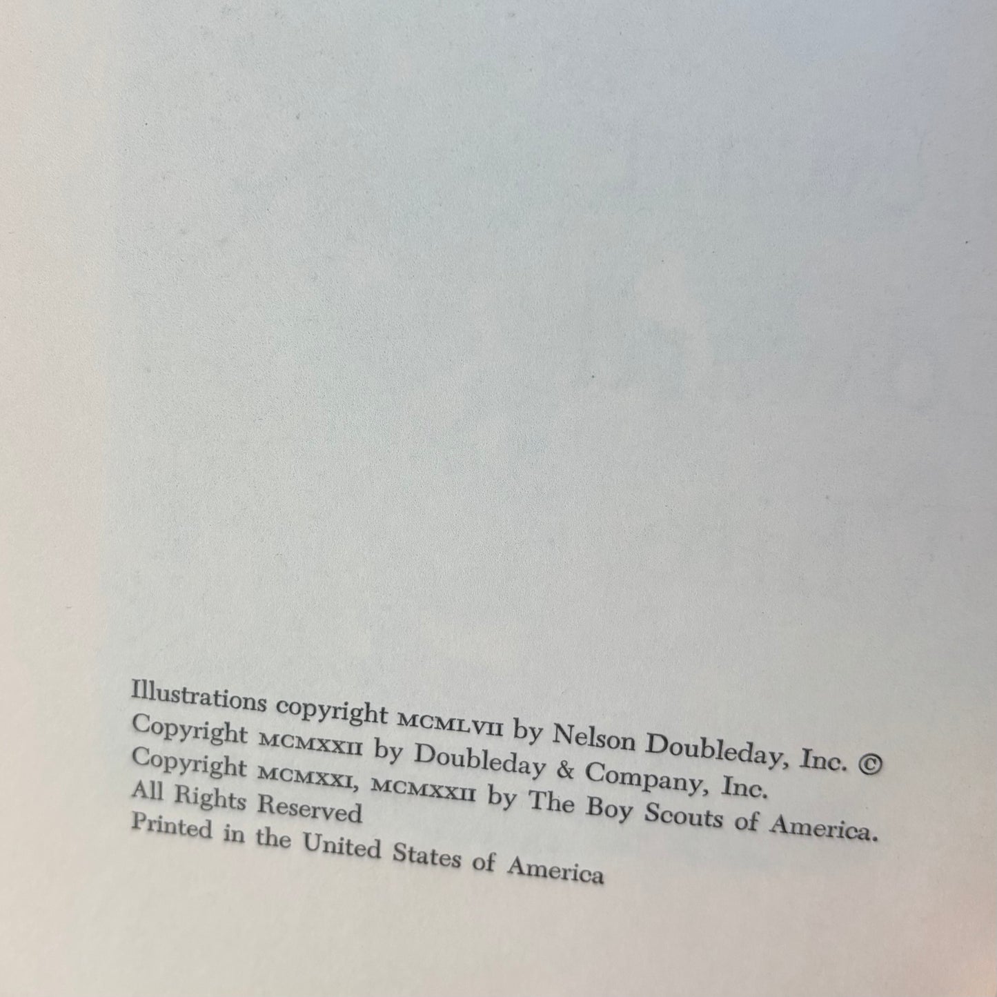 1922 Hardcover Daniel Boone Wilderness Scout Book | Junior Deluxe Edition
