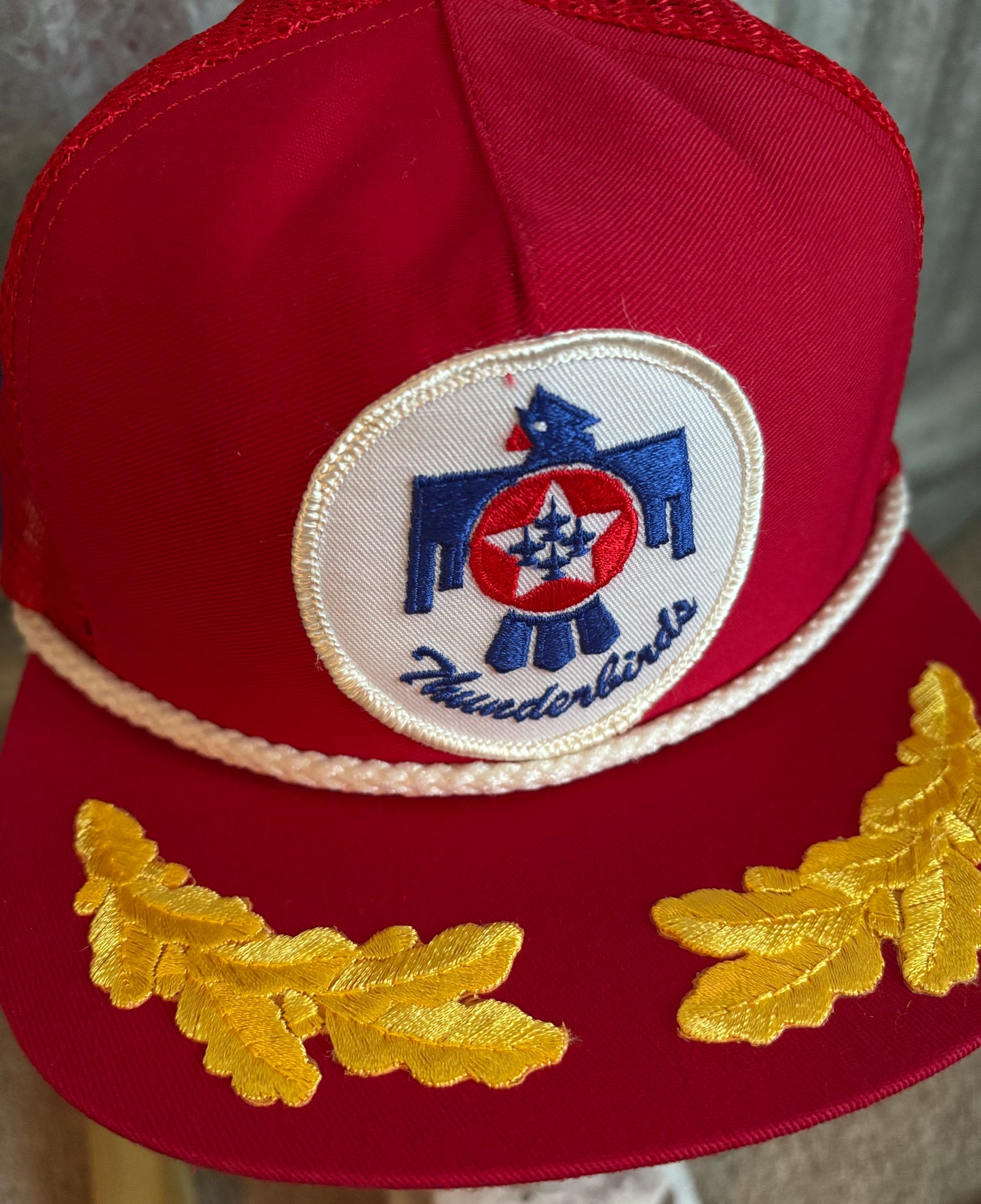 Vintage U.S. Air Force Thunderbirds Snapback Trucker Hat | Made in USA