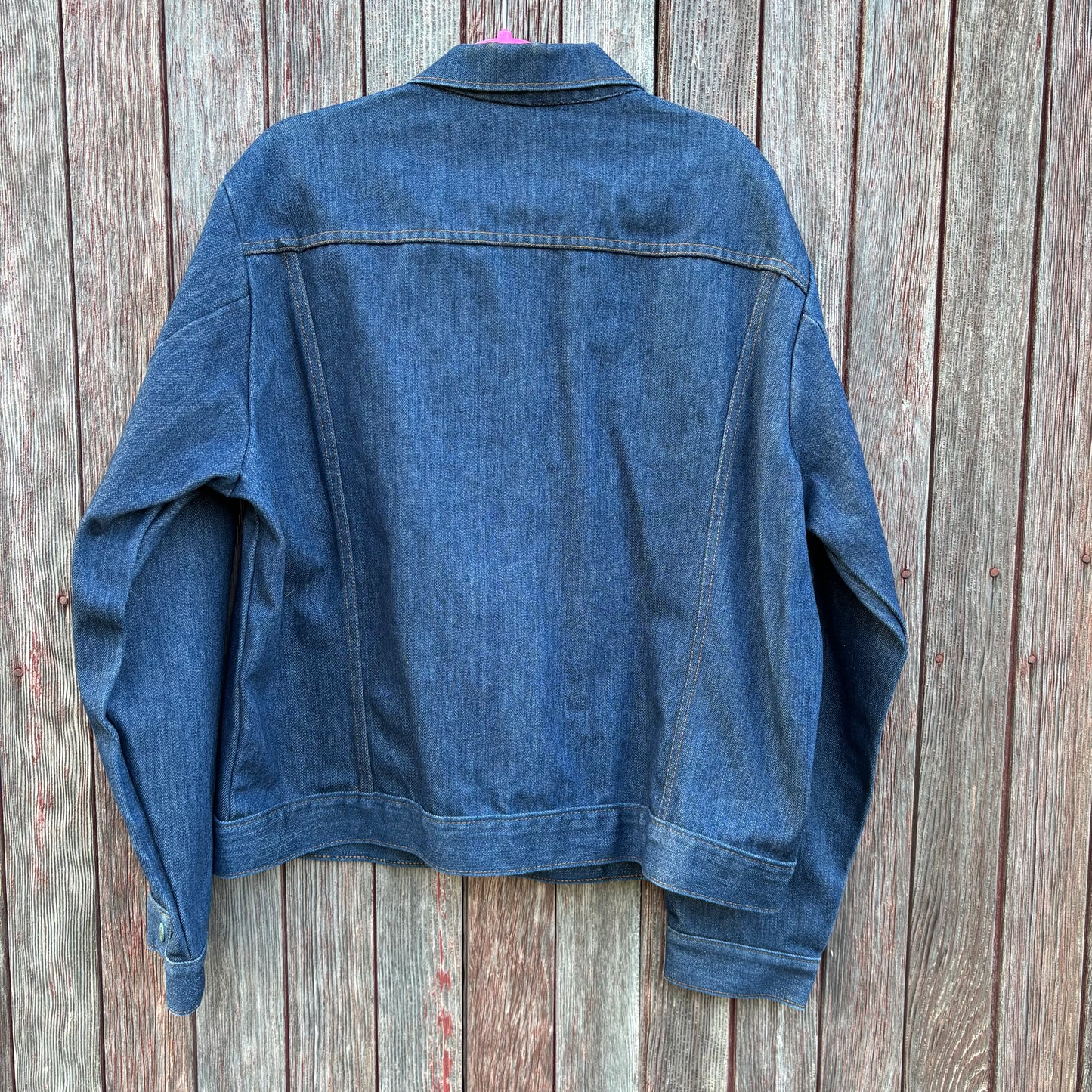 70’s Vintage Western Denim Jacket with Nashville And Jane Patches