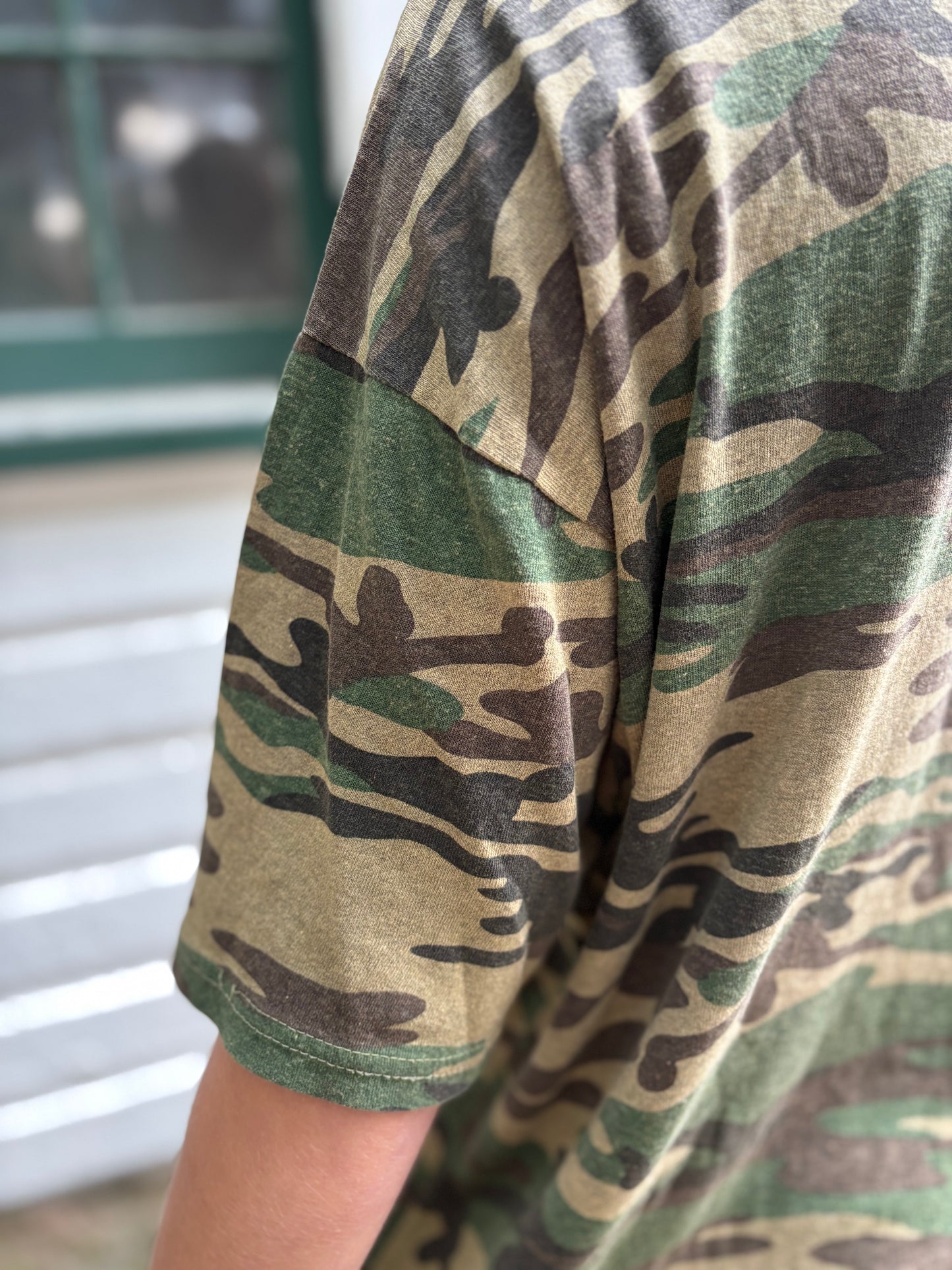 Vintage Camouflage Pocket Tee