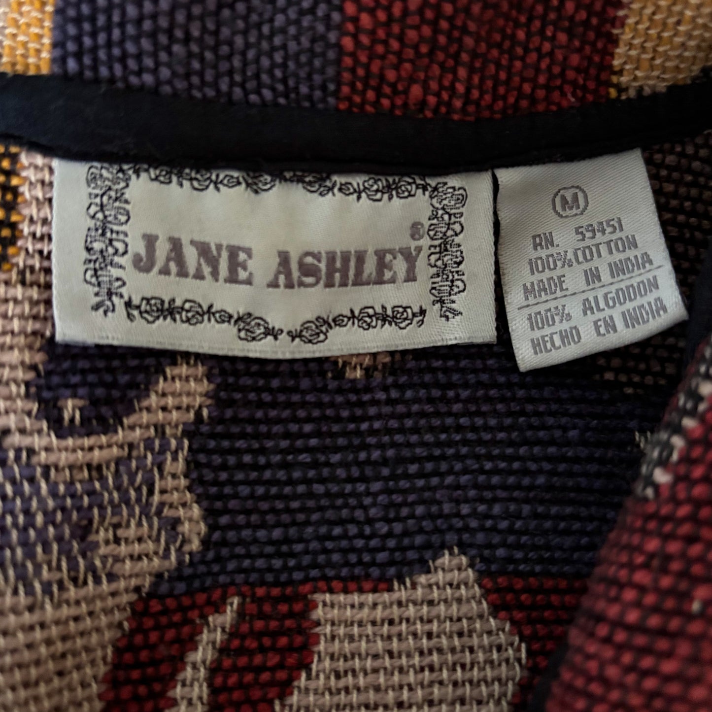 Vintage Western Women’s Jane Ashley Horse Theme Tapestry Jacket/Blazer