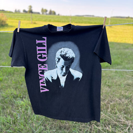 1993 Vintage Western Vince Gill “I Still Believe In You” Concert T-shirt | Made in USA