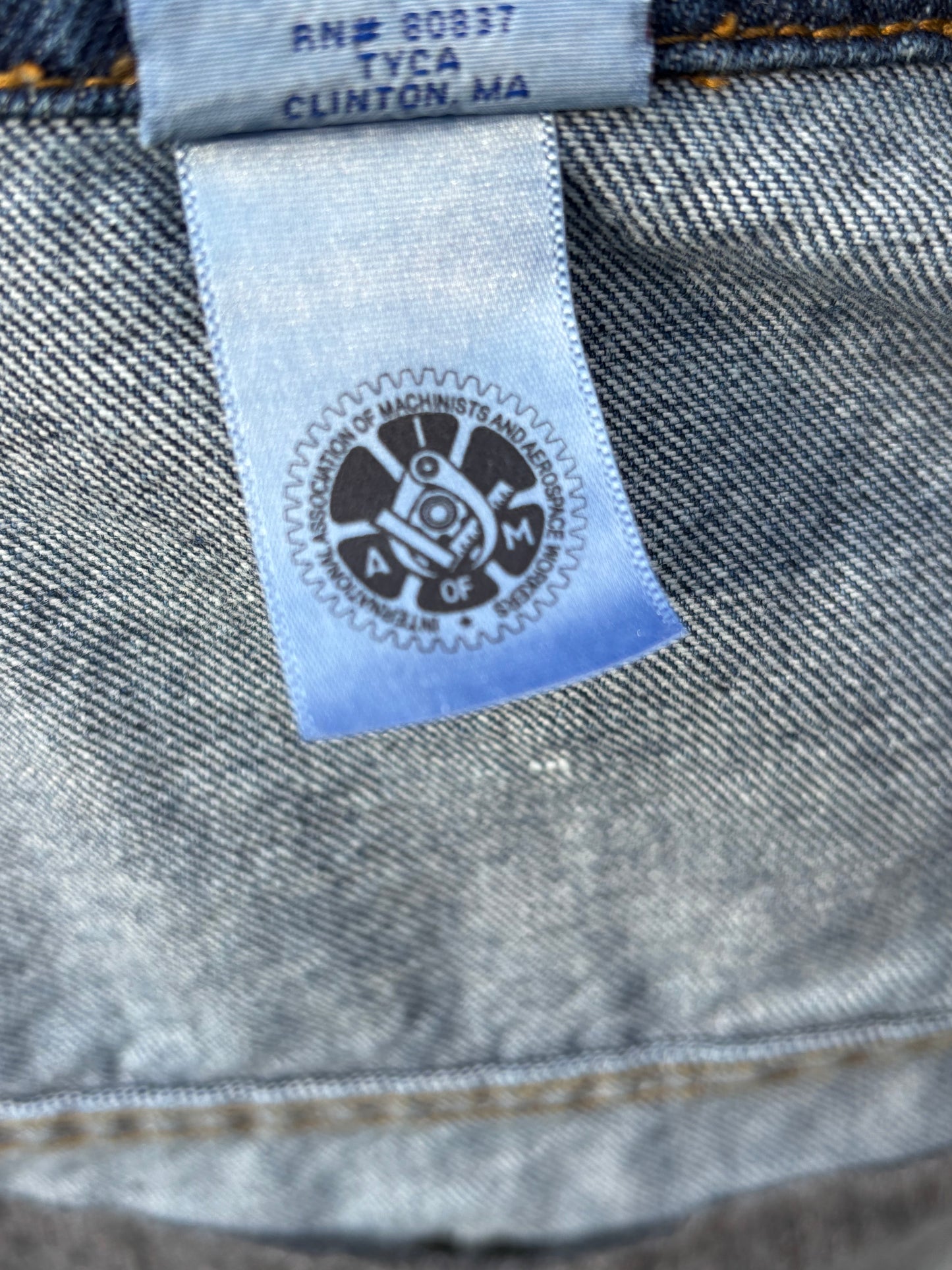 Vintage Western Tyca Embossed Horse Head Denim Jacket | Made In USA