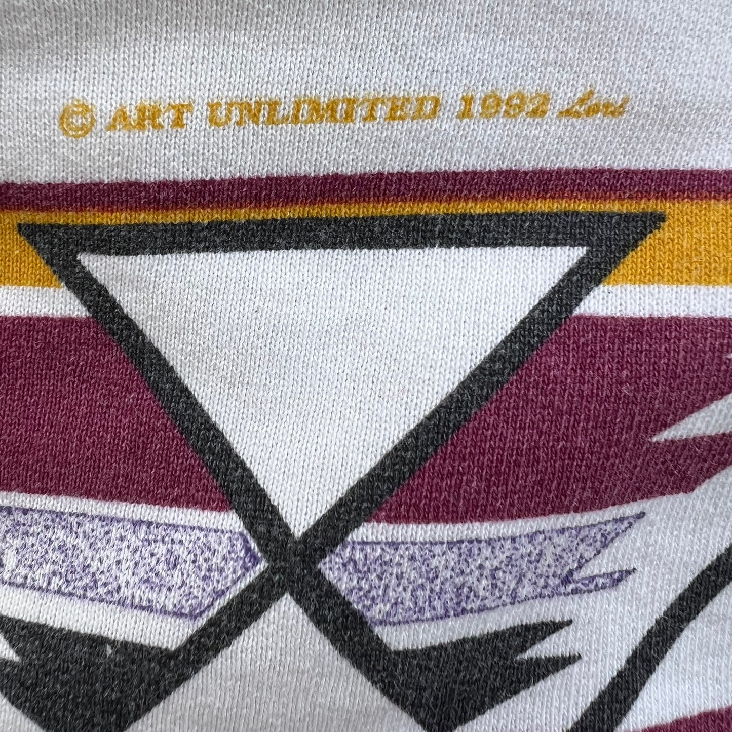 1992 Vintage Southwestern Art Unlimited Aztec Print Sweatshirt | Made in USA