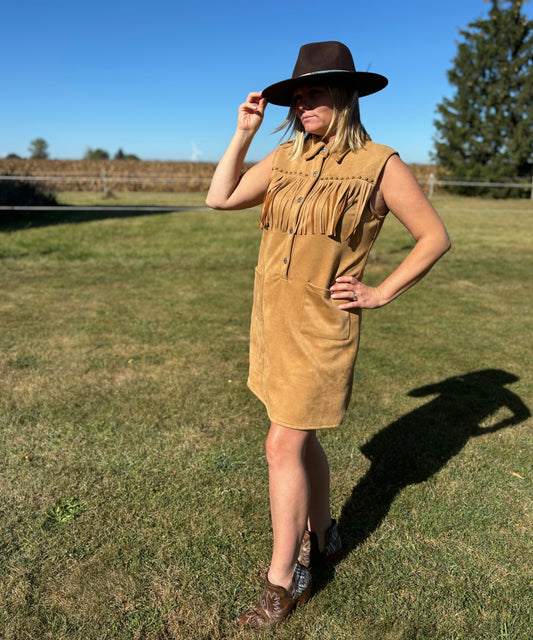 Cheyenne Fringe Dress