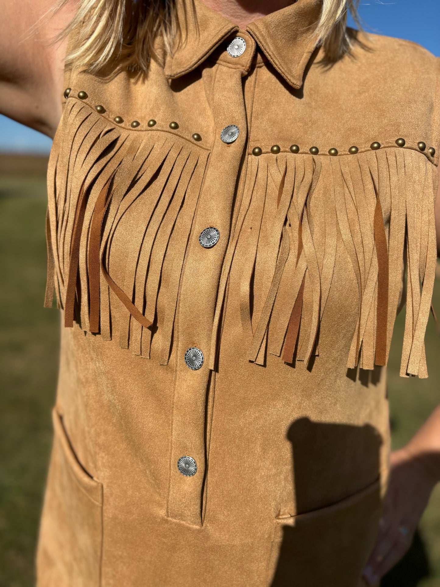 Cheyenne Fringe Dress
