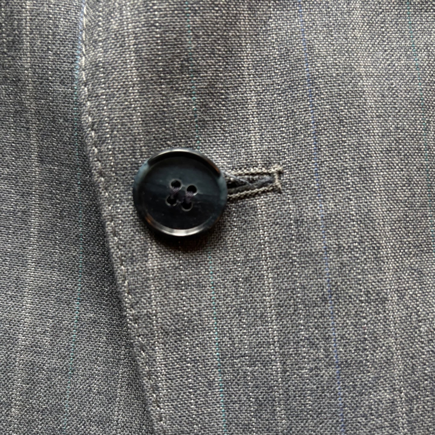 Vintage Western Men’s Larry Mahan 2-Piece Pinstriped Suit | Made in USA