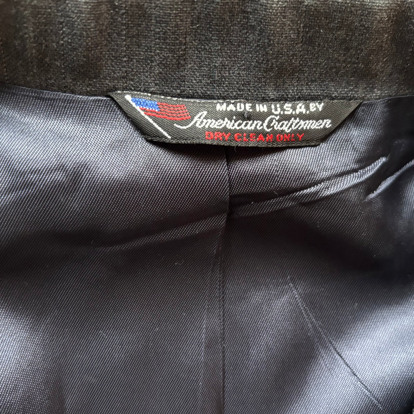 Vintage Western Men’s Larry Mahan 2-Piece Pinstriped Suit | Made in USA