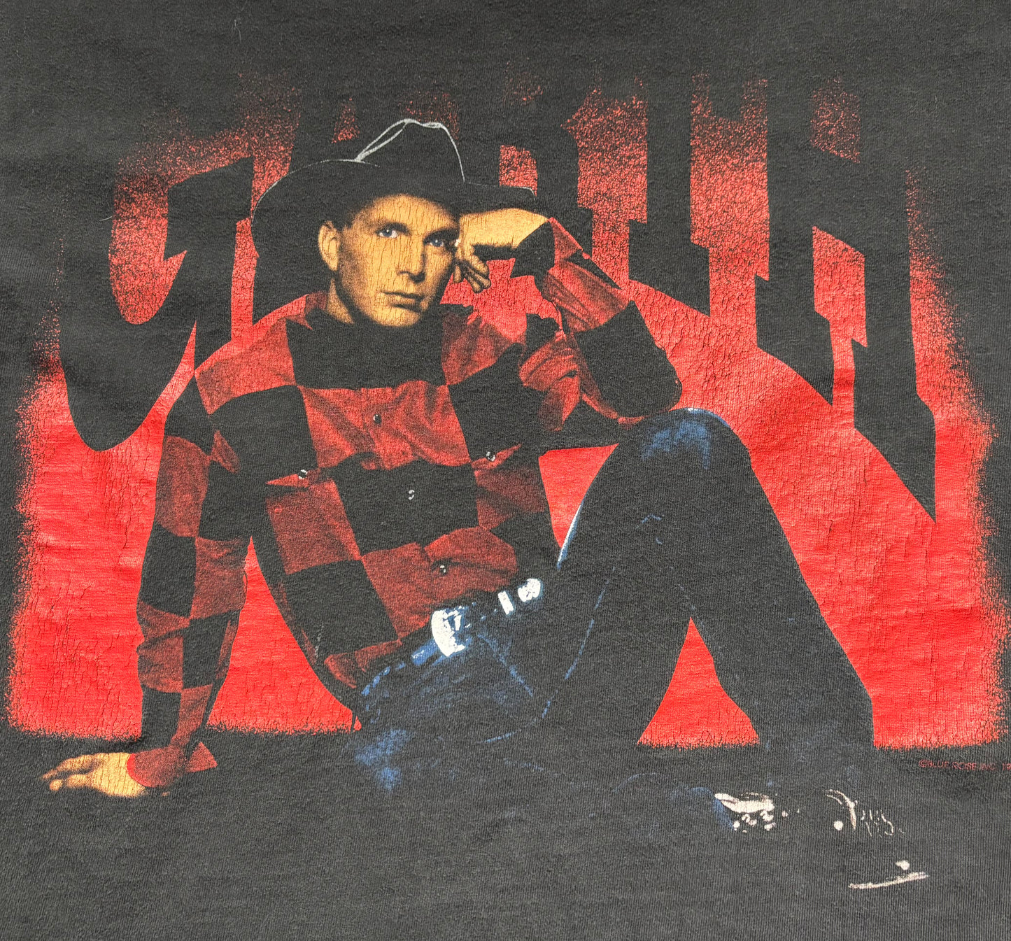 1993 Vintage Western Garth Brooks Country Concert T-Shirt | Made in USA