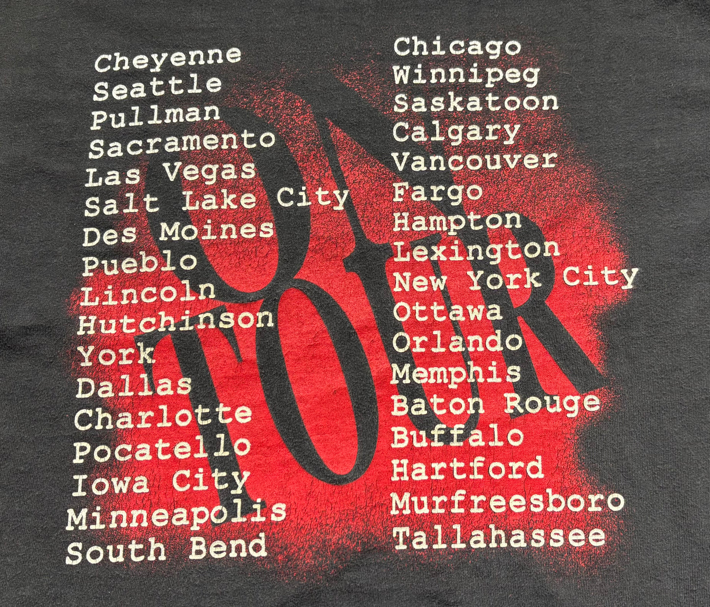 1993 Vintage Western Garth Brooks Country Concert T-Shirt | Made in USA