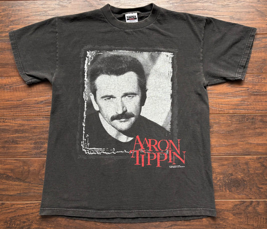 1996 Vintage Western Aaron Tippin “Greatest Hit and Then Some..” Country Concert T-Shirt