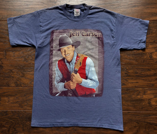 90s Vintage Western Jeff Carson Country Concert T-Shirt