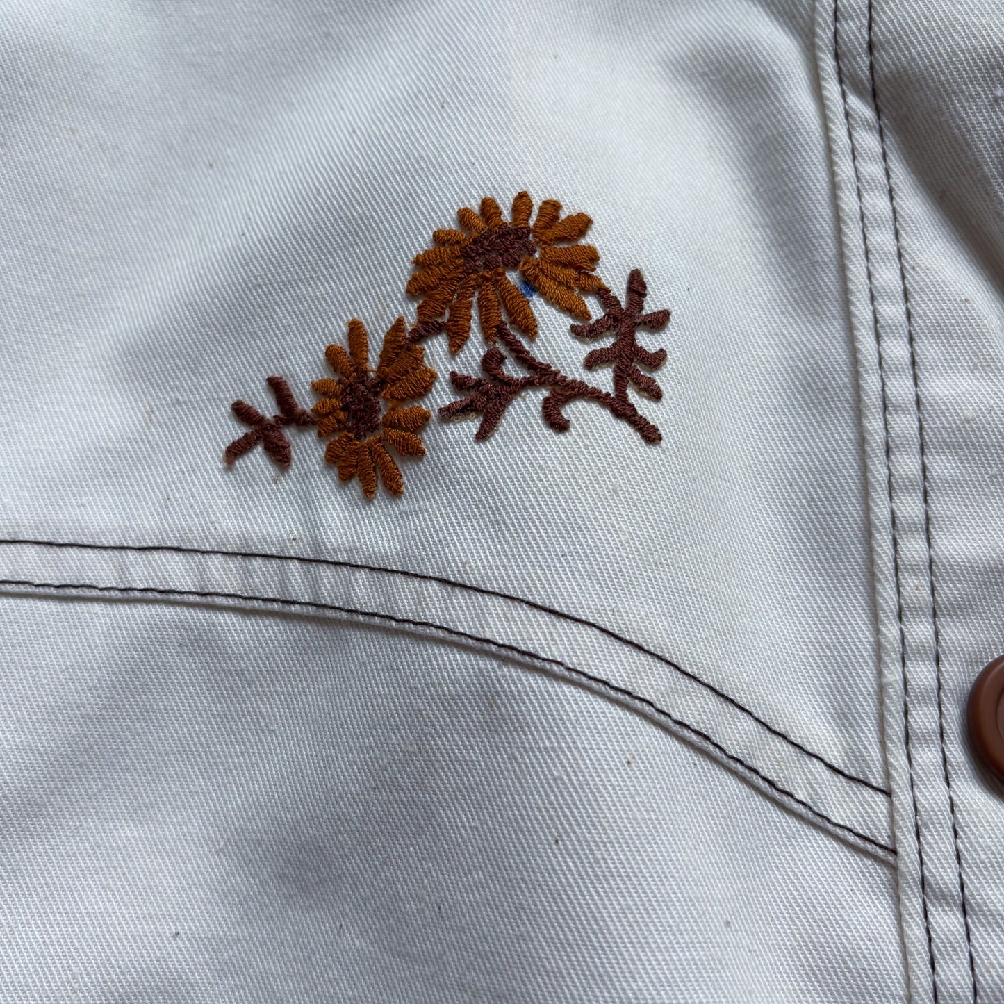 70’s Vintage Western Women’s Off White JCPenney Fashions 2-Piece Suit | RARE