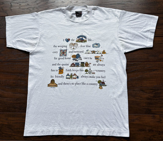 90’s Vintage Country Primitive T-Shirt | Made in USA
