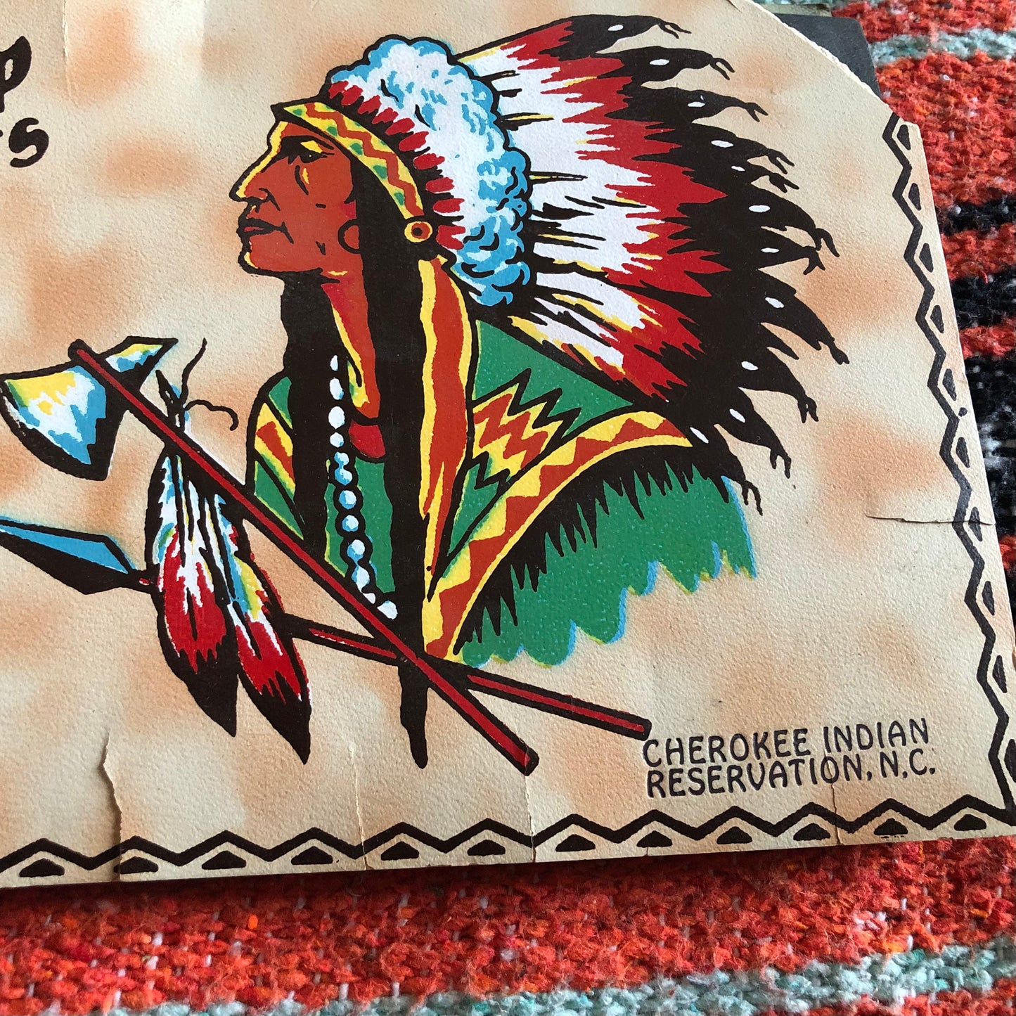 60’s Souvenir Snap Shots Photo Album (never used) | Cherokee Indian Reservation, North Carolina