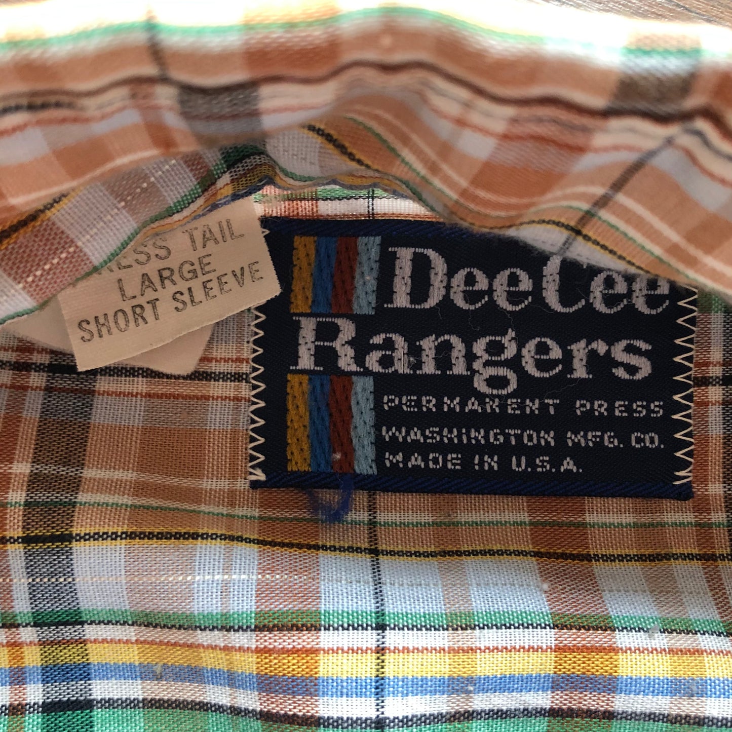 Vintage Western Men’s Dee Cee Ranger’s Shirt with Snap Buttons | Made in USA