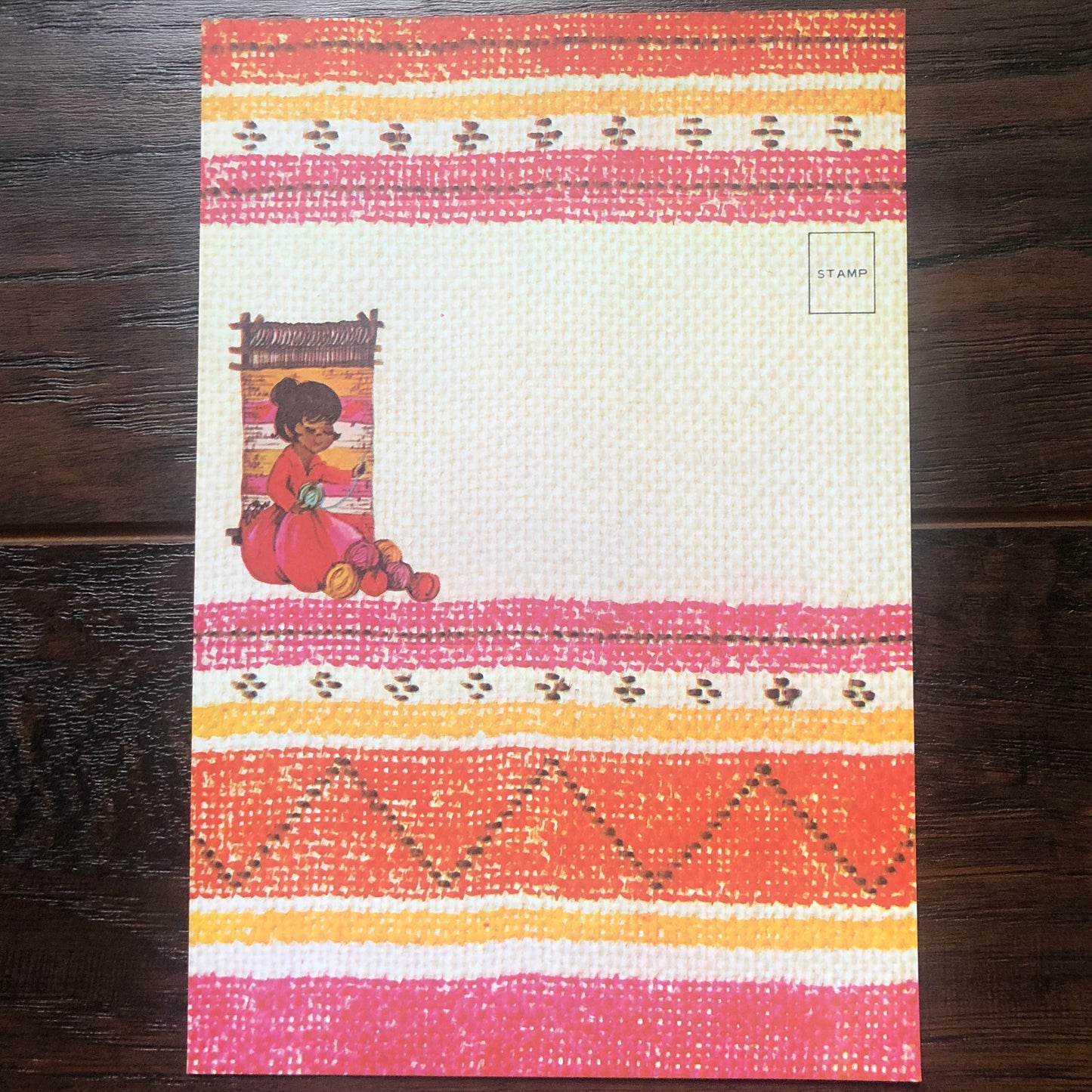 Vintage Southwestern Seal-A-Letter Stationary Set | Meza, Arizona