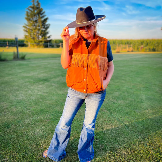 It’s Fall Y’all Vest with Fringe