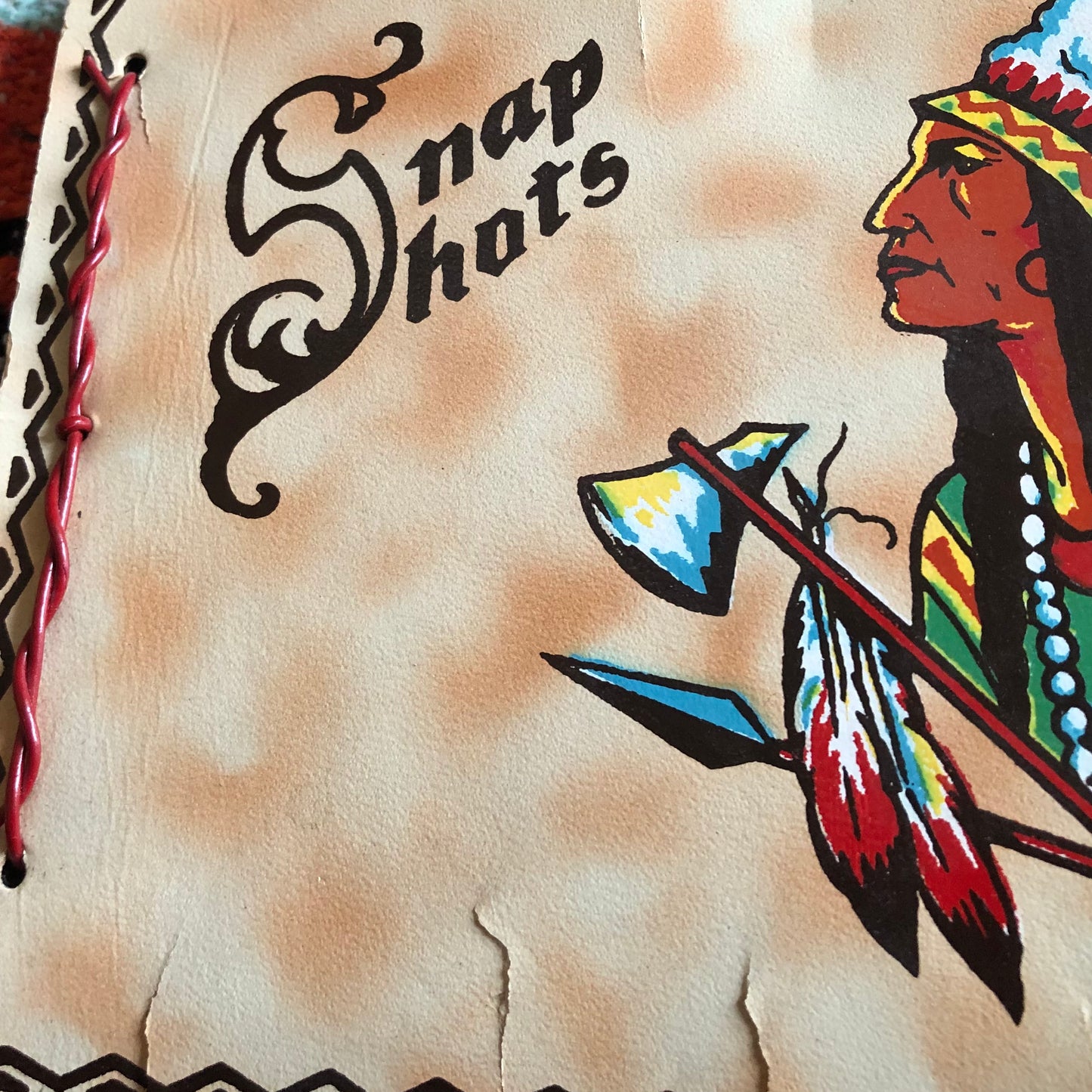 60’s Souvenir Snap Shots Photo Album (never used) | Cherokee Indian Reservation, North Carolina