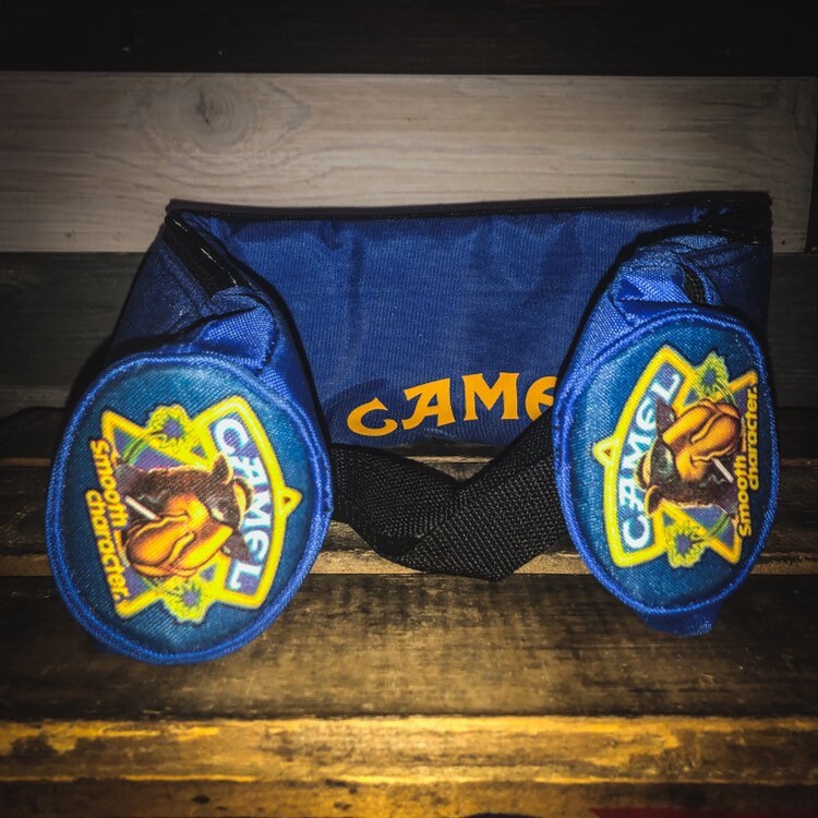 Early 90's Never Been Worn Tabacco Advertising 6 Pack Shoulder Beer Holder