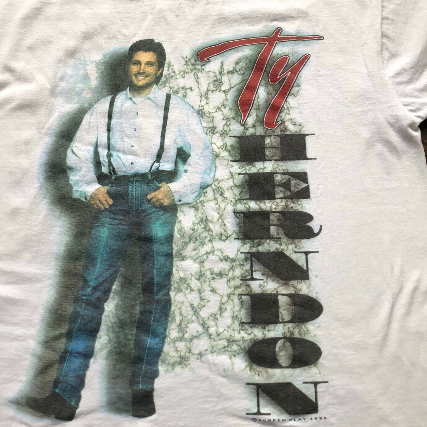 95’ Vintage Ty Herndon “What Mattered Most” Concert T-shirt | Country Music
