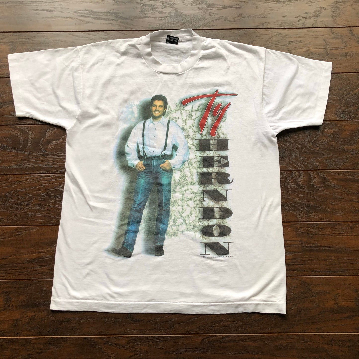 95’ Vintage Ty Herndon “What Mattered Most” Concert T-shirt | Country Music