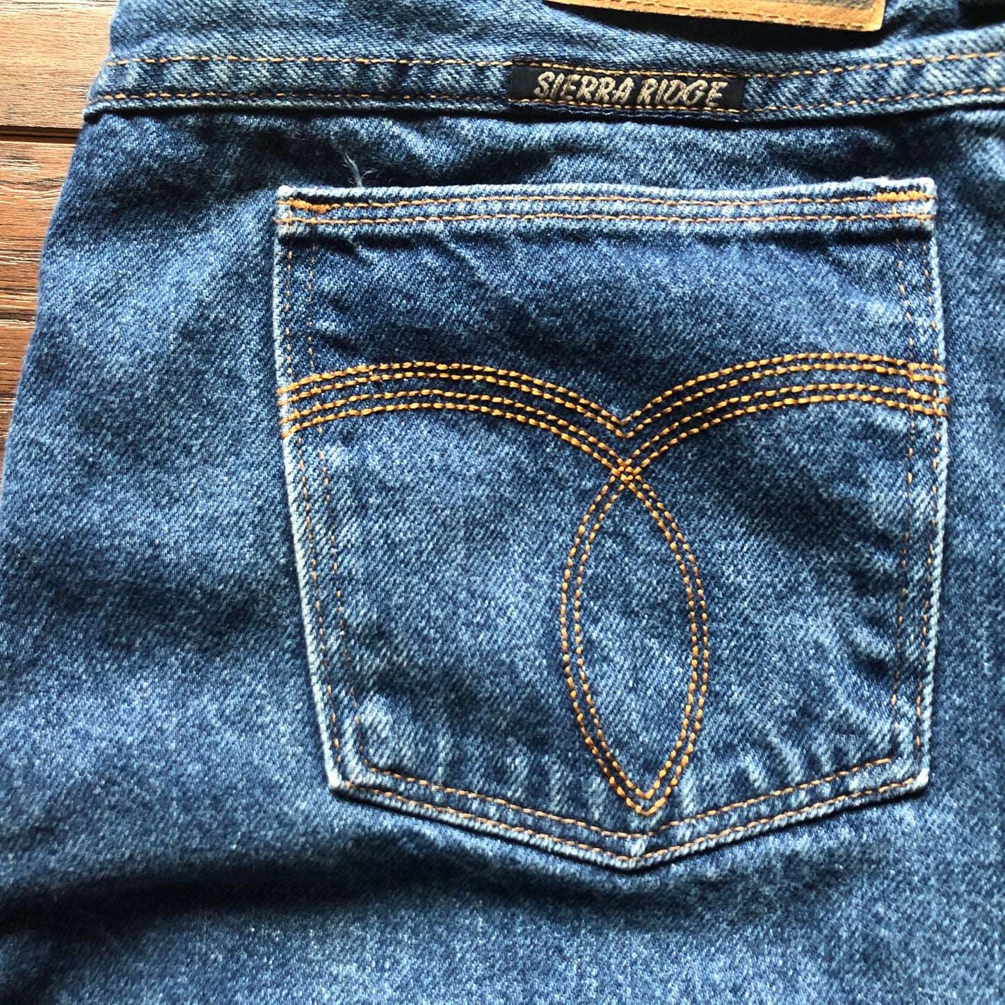 80’s Vintage Western Men’s Sierra Ridge Straight Leg Jeans