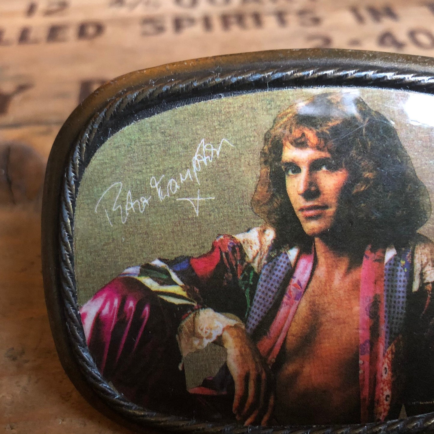 70’s Vintage Peter Frampton Collectors Belt Buckle
