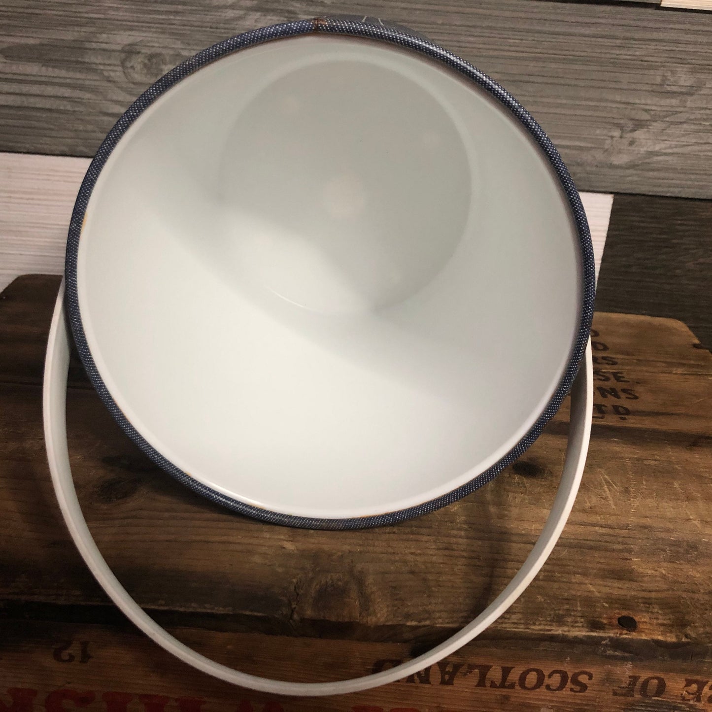 70’s Rare Vintage Western Cheinco Housewares Ice Bucket | Denim and Bandana