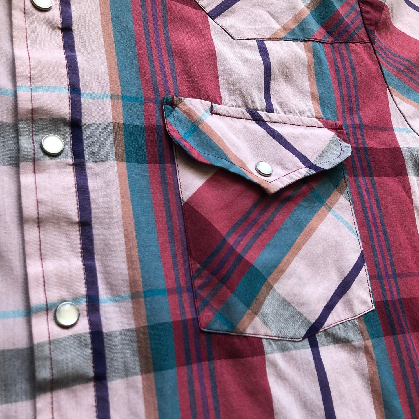 90’s Vintage Western Men’s Rock Creek Ranch Snap Button Shirt