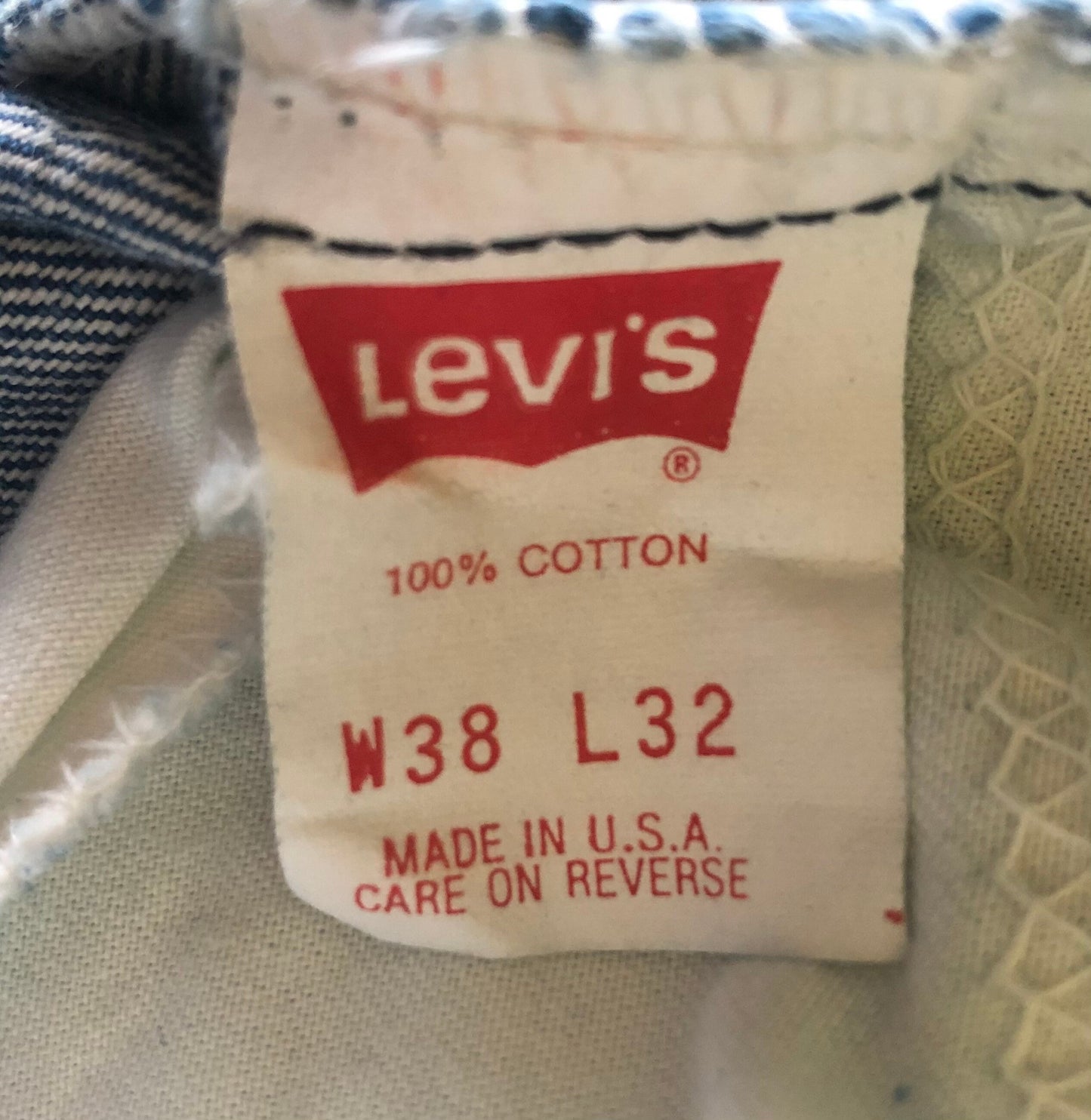 70’s/80’s Vintage Western Men’s Levi Jeans | White Tab