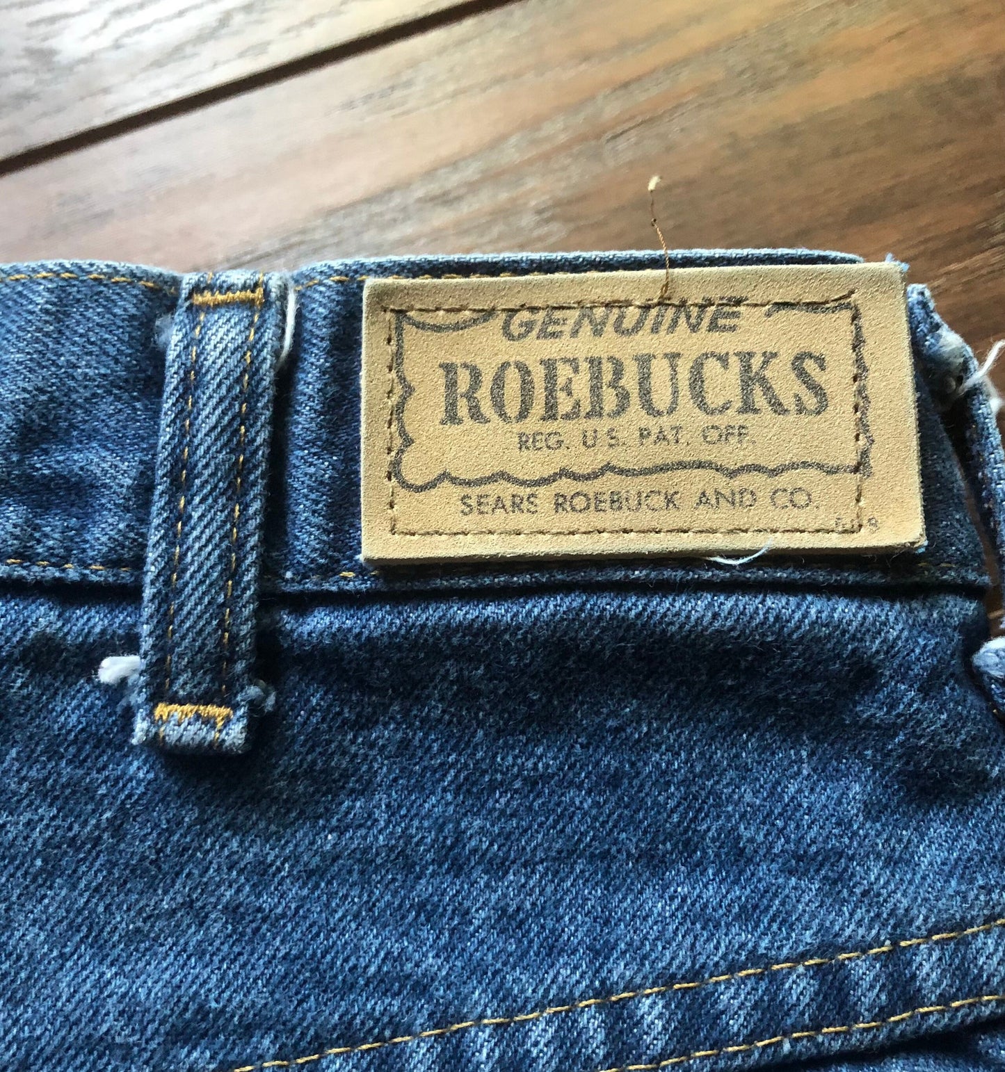 70’s Vintage Western Genuine Roebucks High Waisted Jeans
