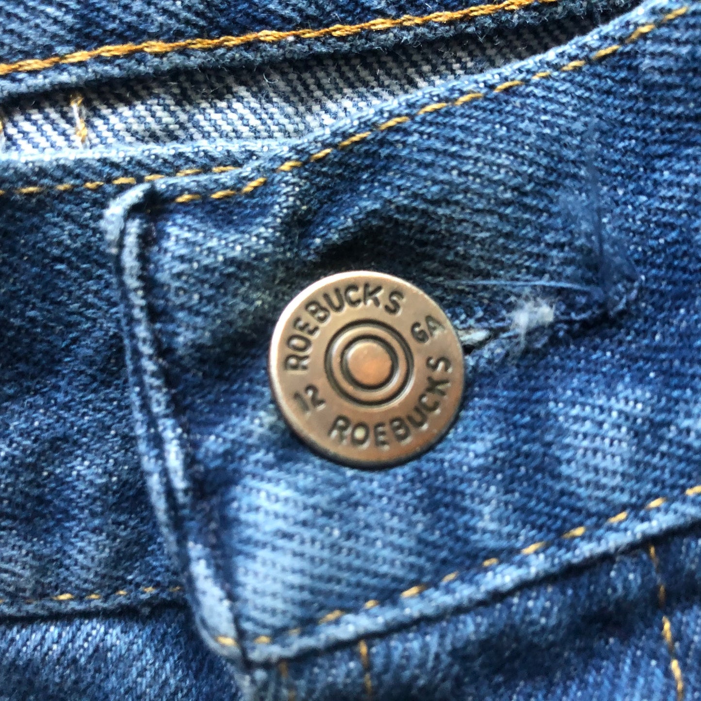 70’s Vintage Western Genuine Roebucks High Waisted Jeans