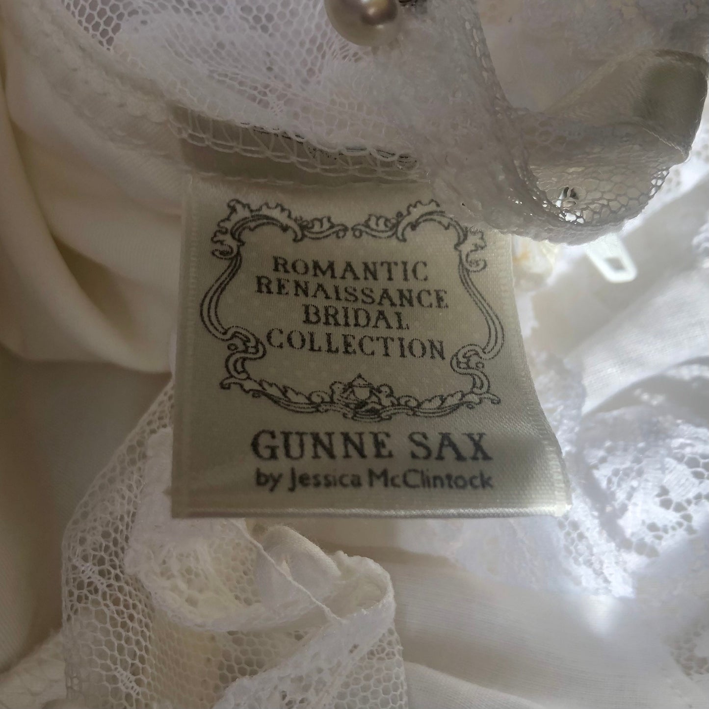 70’s Vintage Romantic Renaissance Bridal Collection Gunne Sax Dress by Jessica McClintock | Boho/Western