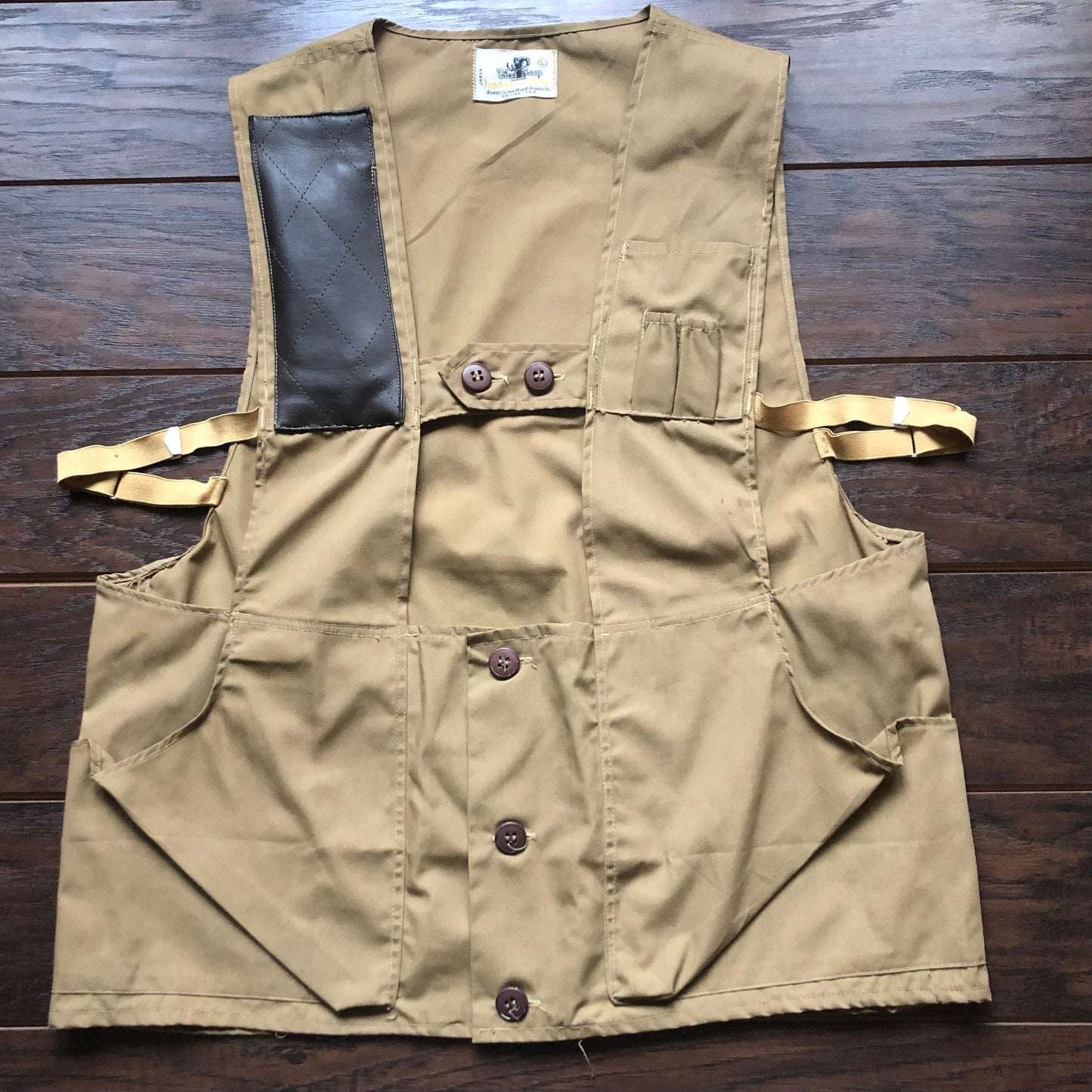 Vintage Men’s Black Sheep Brand Shooting Vest | Made in Japan