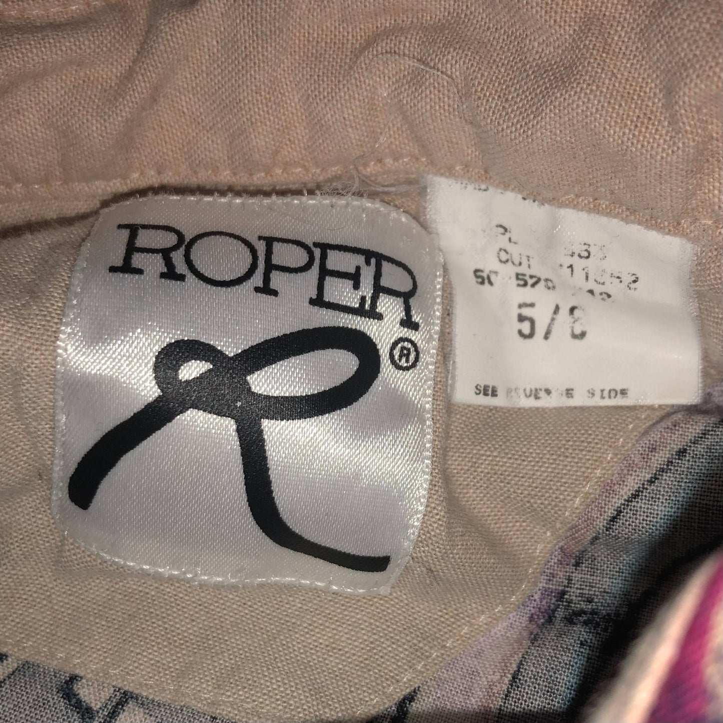 Vintage Western Women’s Roper Rodeo Shirt