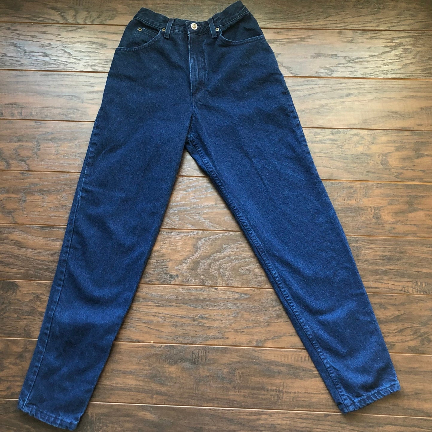 80’s Vintage High Waisted Tapered Leg Zena Mom Jeans | Made in USA