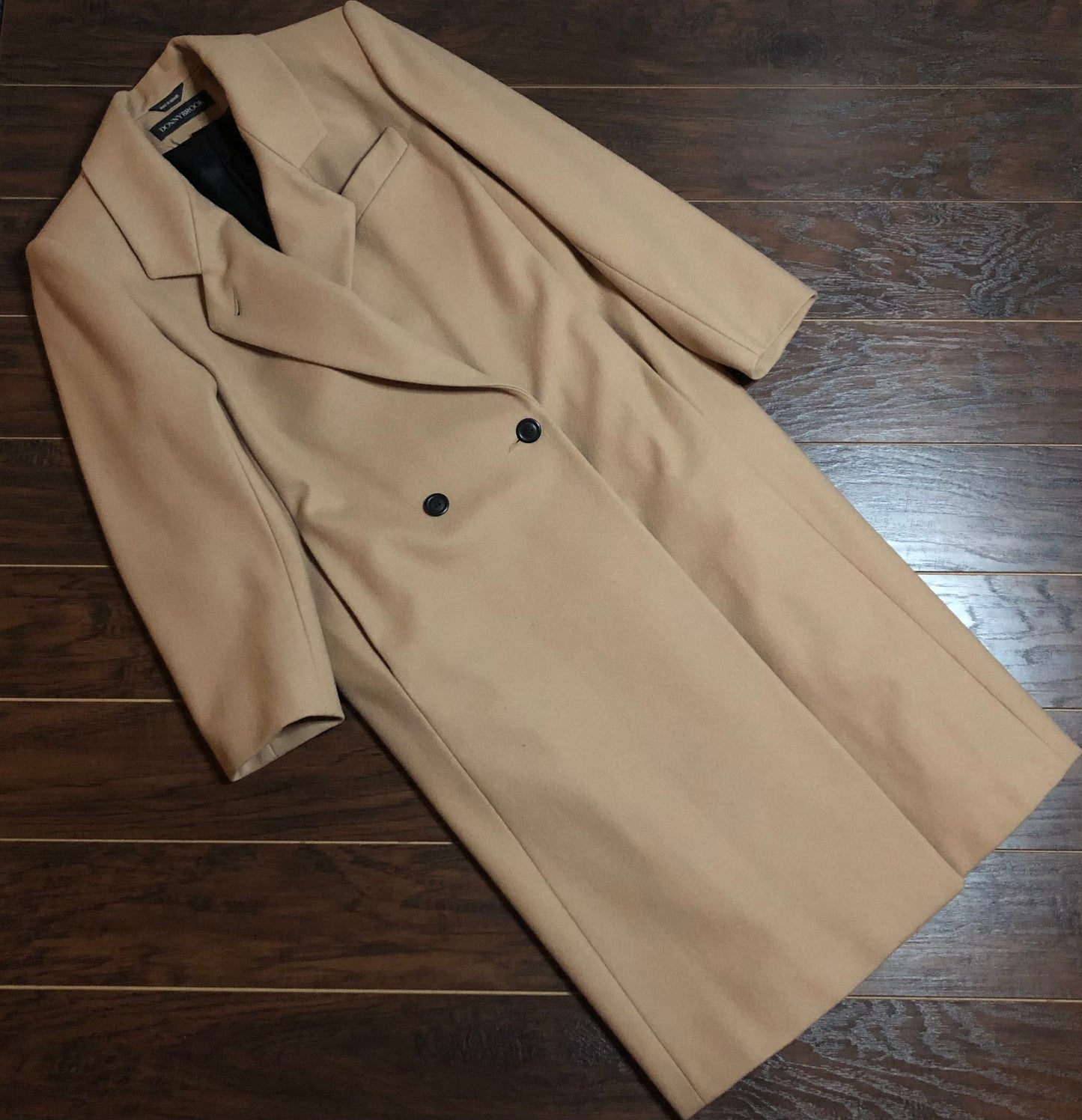 Vintage Women’s Donny Brook Wool Full Length Pea Coat | Made in Ukraine