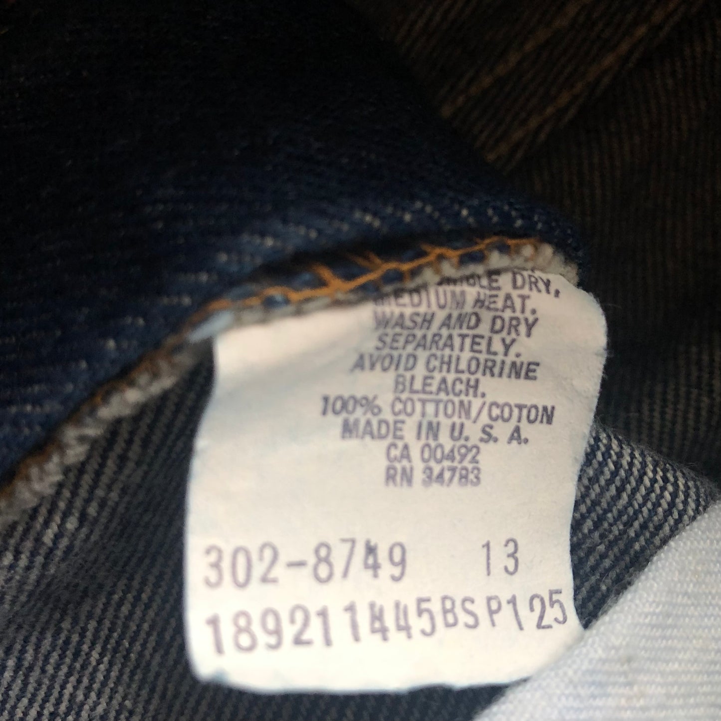 80’s Vintage Western Women’s Lee Dark Wash Jeans | Made in USA