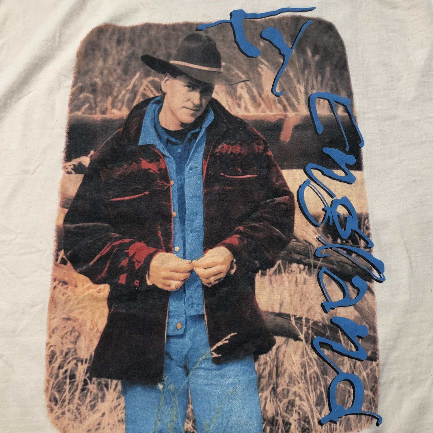90’s Vintage Western Ty England “Across America” Country Concert Tour T-shirt | Made in USA