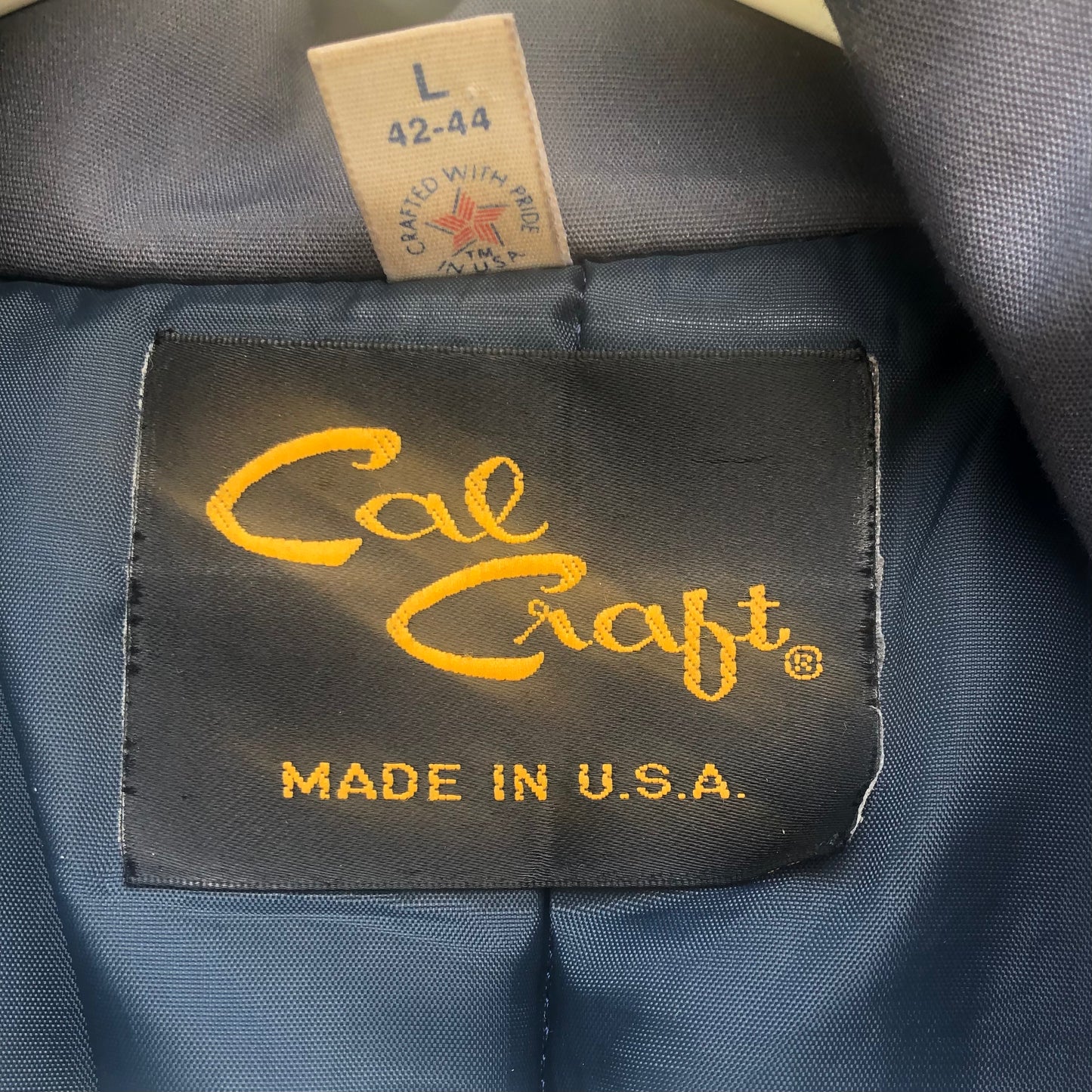 70’s Vintage Men’s Cal Craft Winter Jacket | Crafted with Pride Made in the USA