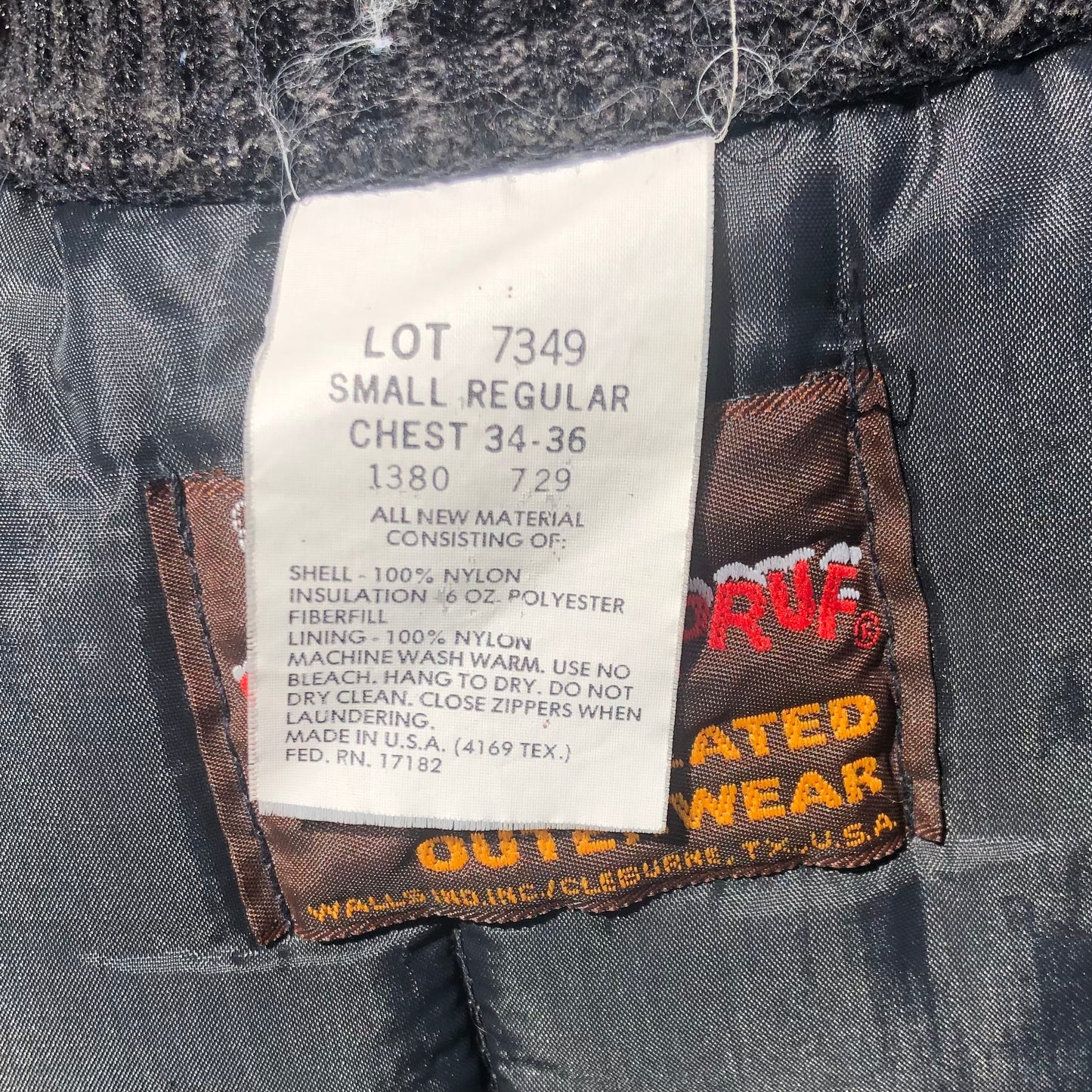 Vintage Walls Blizzard-Pruf Insulated Outerwear Vest | Made in USA