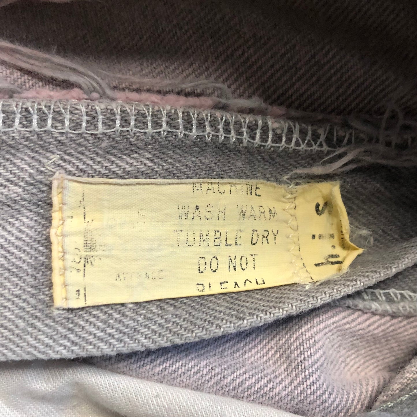 80’s Vintage Women’s Gray Sunset Blues High Waisted Tapered Leg Jeans