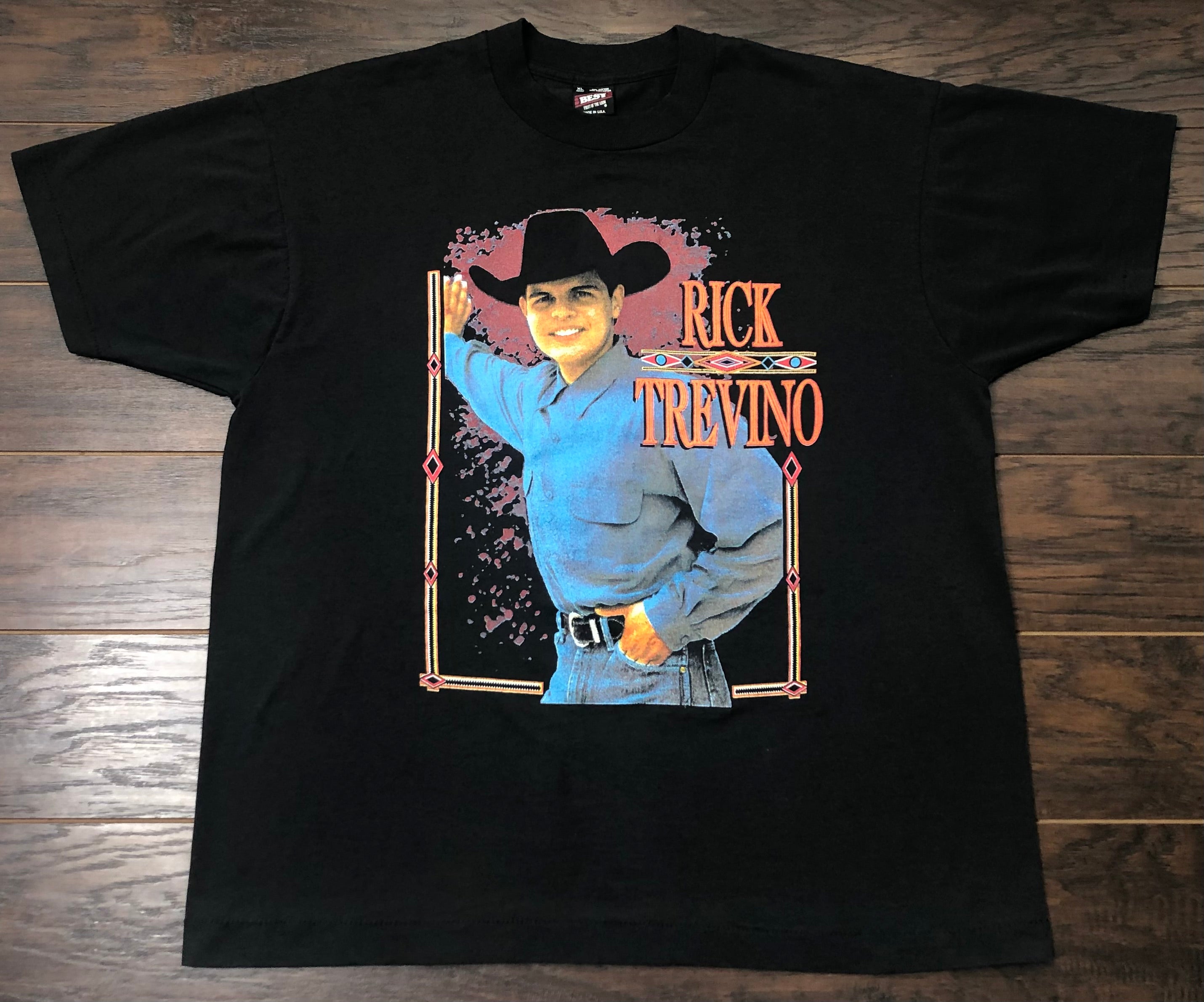 1994 Vintage Western Rick Trevino Country Concert Tour T-Shirt