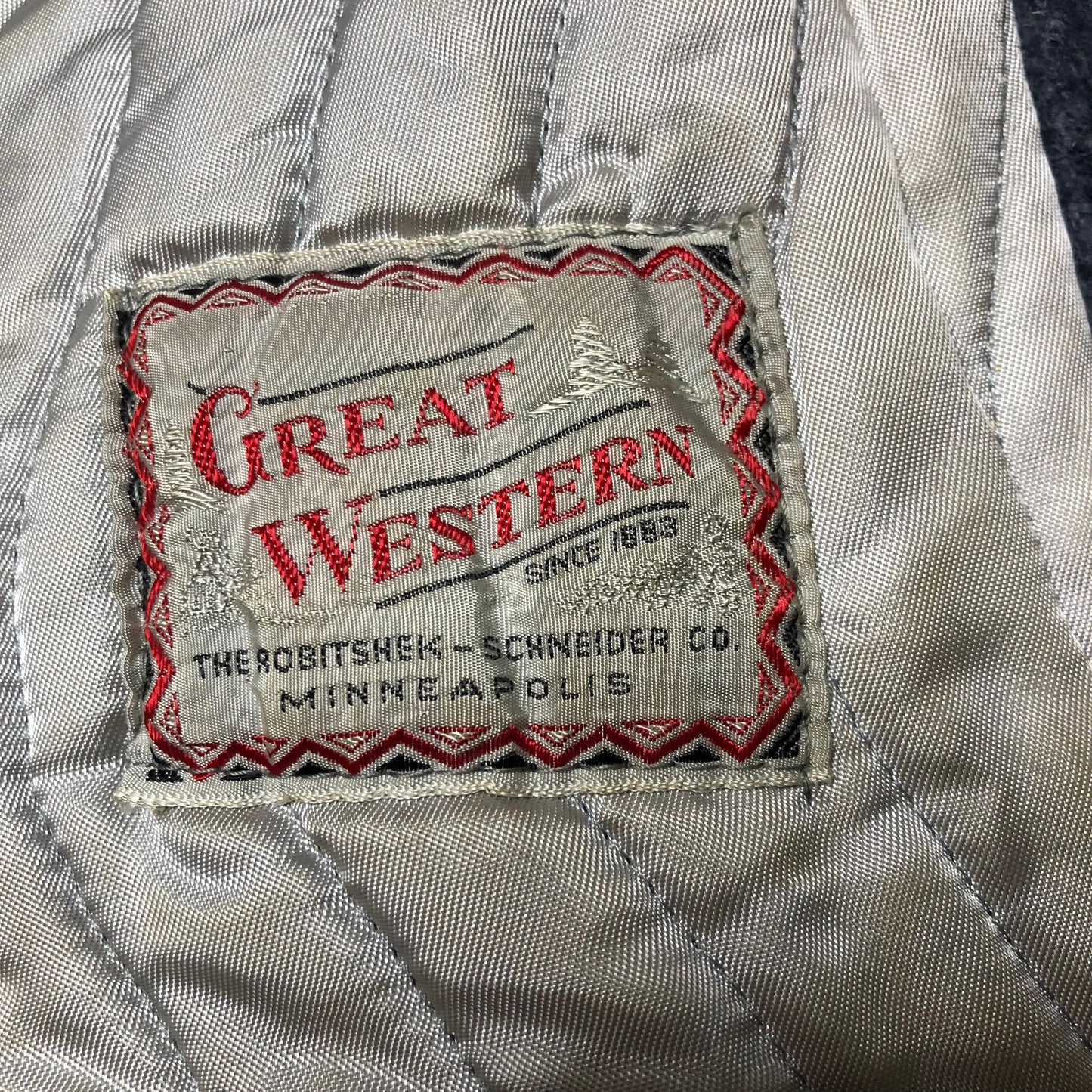 Vintage Western Men’s Great Western Wool Jacket | The Robitshek-Schneider Co. Minneapolis