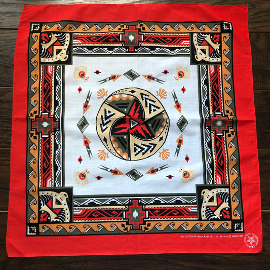 Vintage Southwestern Bandana | Crafted with Pride in America