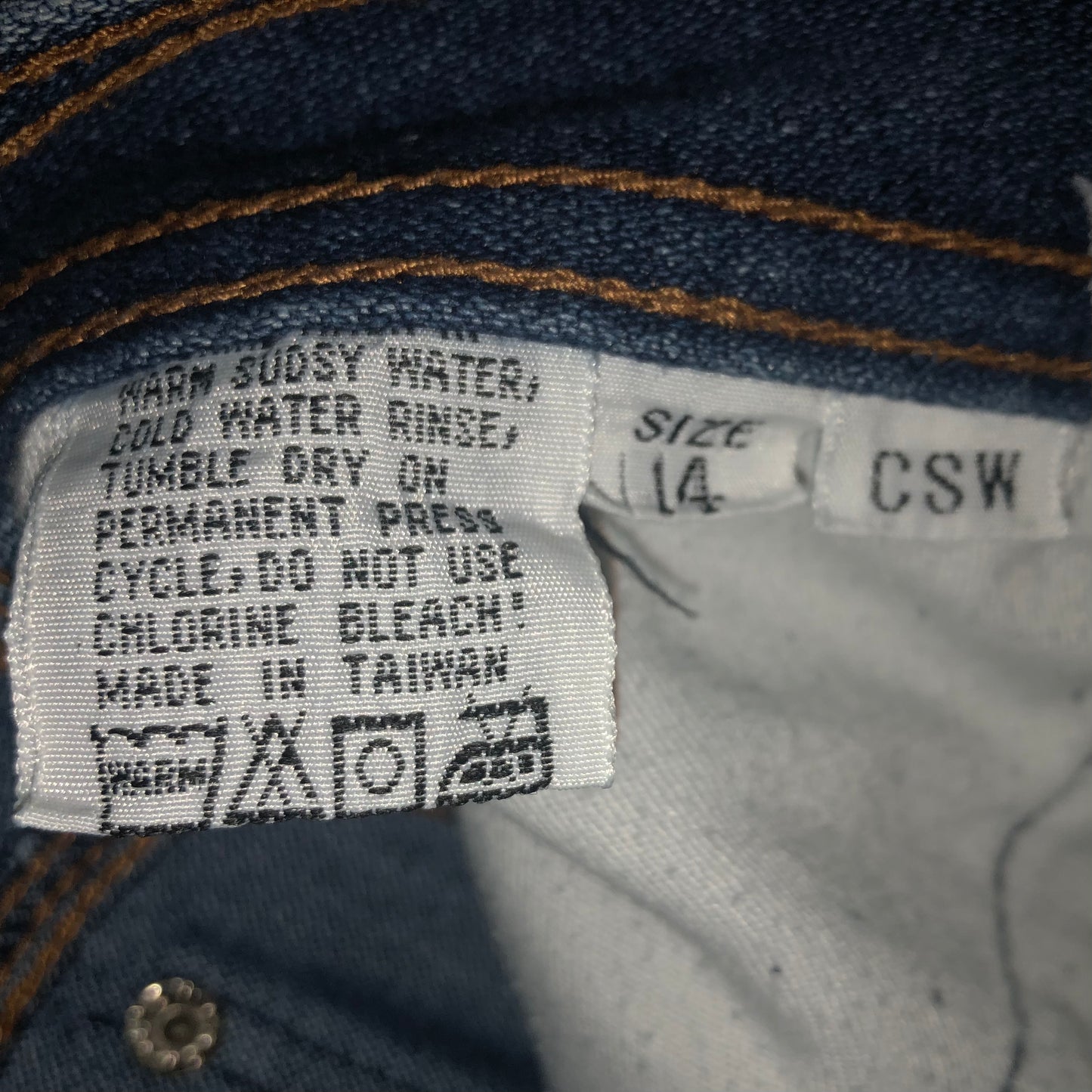 80’s Vintage Women’s Braxton High Waisted Jeans Made in Taiwan