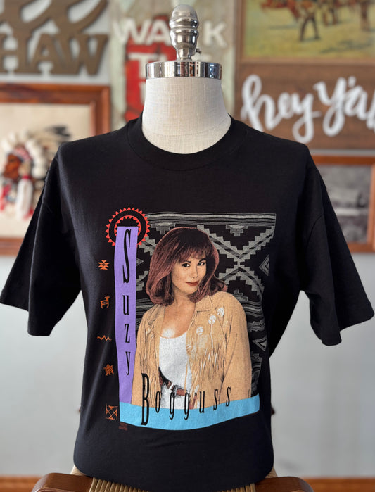 Vintage 1990s Suzy Bogguss Country Concert T Shirt | Voices in the Wind | Made in USA Countr | Large