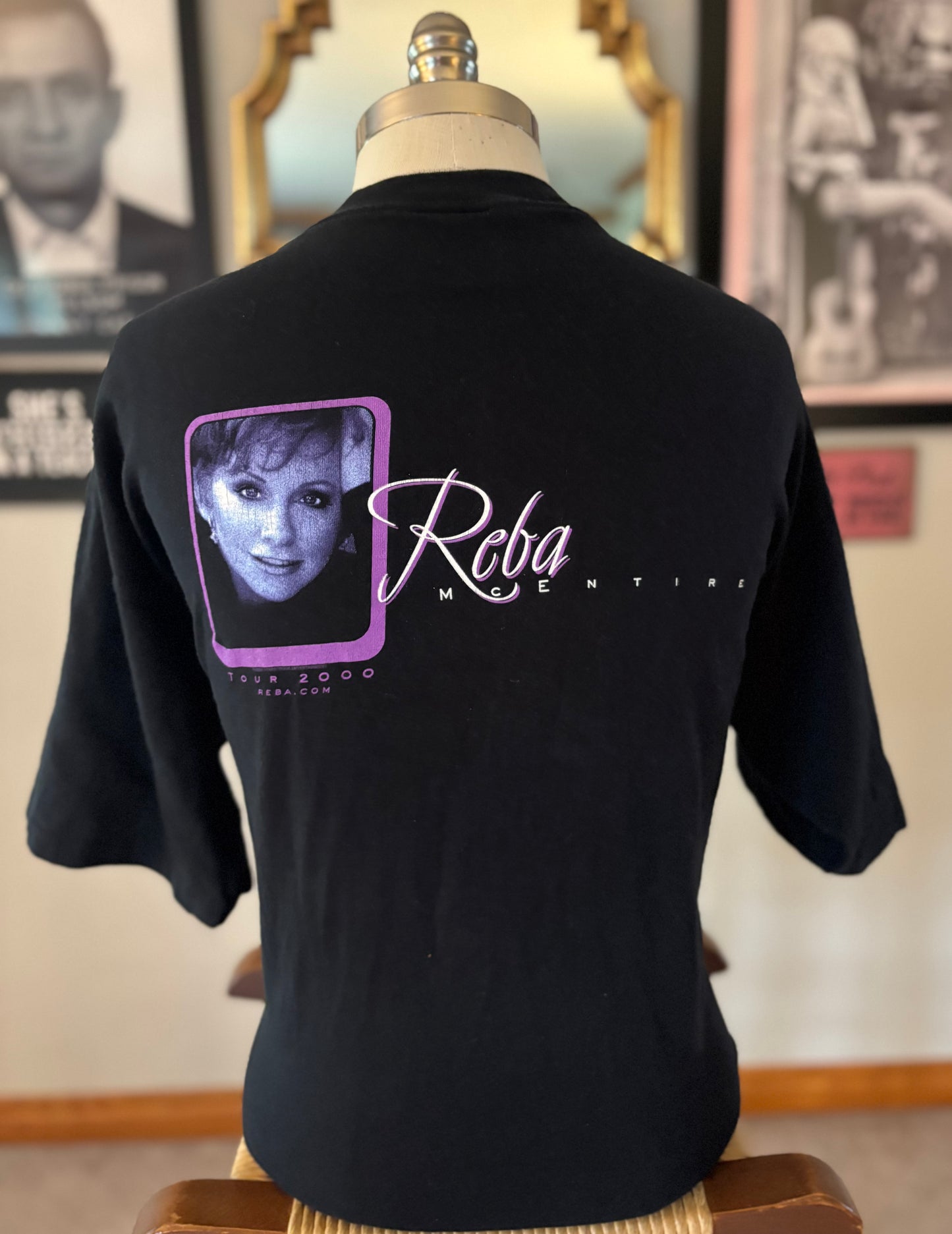 Vintage 2000 Reba McEntire Tour Shirt XL | Country Concert | Double Sided Graphic T-Shirt